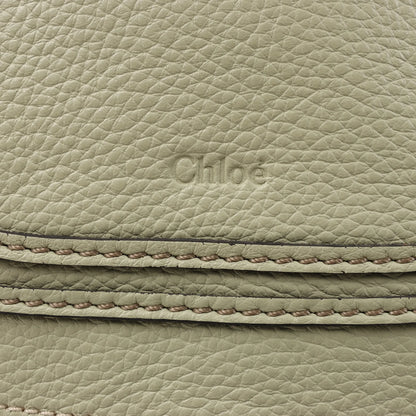 Petit sac à main Chloe Marcie en cuir vert