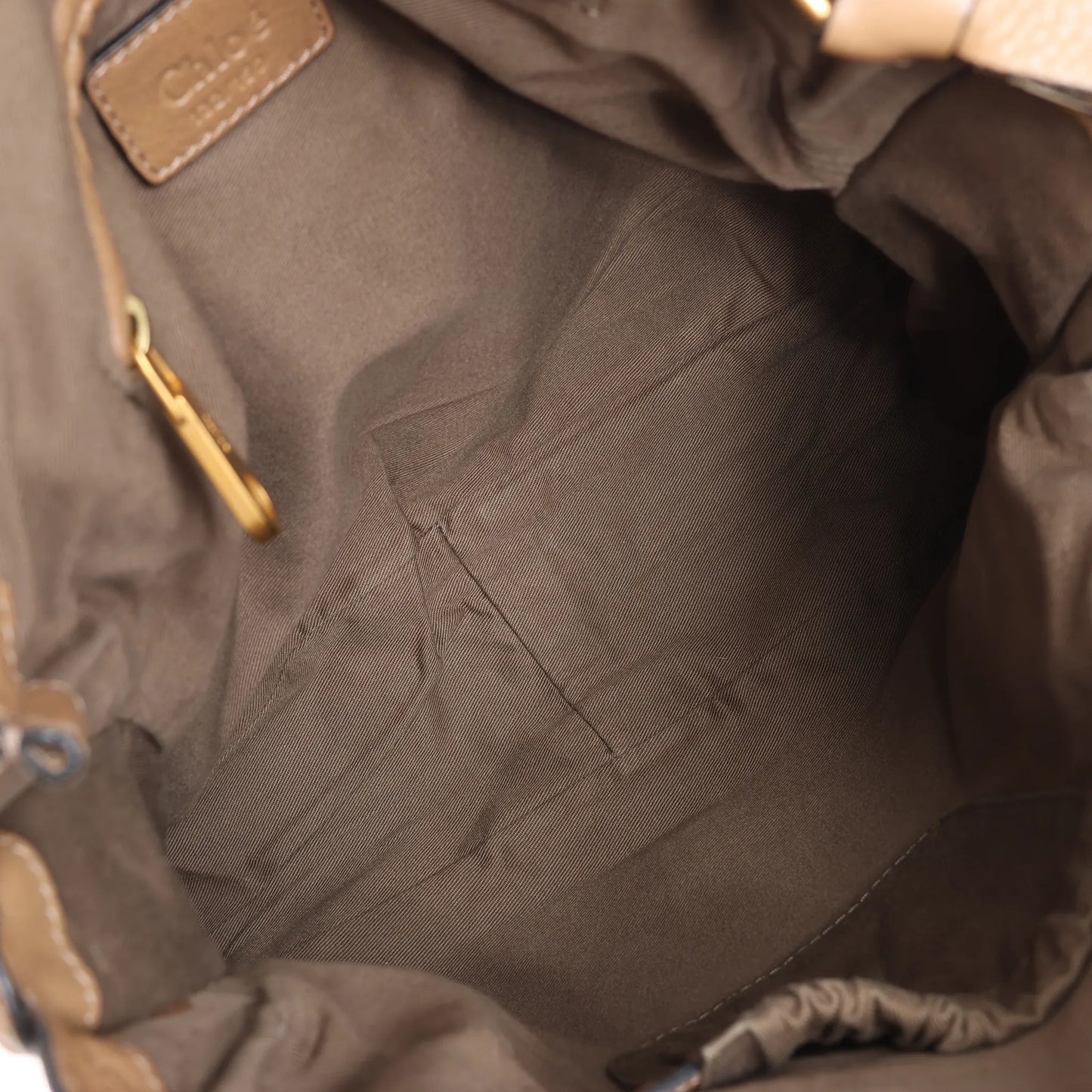 Chloe Marcie – Mittelgroße Handtasche aus braunem Leder mit Leopardenmuster, limitierte Auflage