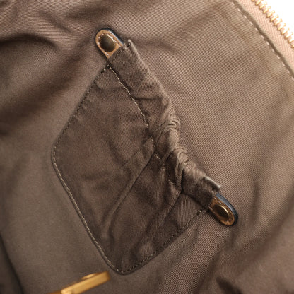 Chloe Marcie – Mittelgroße Handtasche aus braunem Leder mit Leopardenmuster, limitierte Auflage