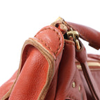 Chloe Marcie Medium Leather Shoulder Bag in Brown
