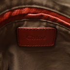 Chloe Marcie Medium Leather Shoulder Bag in Brown