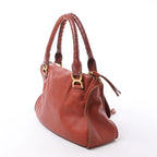 Chloe Marcie Medium Leather Shoulder Bag in Brown