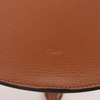 Chloe Marcie Mini Leather x Boa Crossbody Bag in Brown