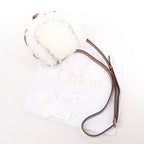 Chloe Marcie Mini Leather x Boa Crossbody Bag in Brown