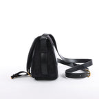 Chloe Marcie Mini Suede Crossbody Bag in Black