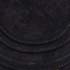 Chloe Marcie Mini Suede Crossbody Bag in Black