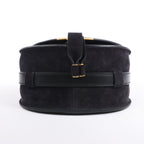 Chloe Marcie Mini Suede Crossbody Bag in Black