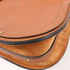 CHLOE Nile Leather Small 2Way Shoulder Bag in Brown