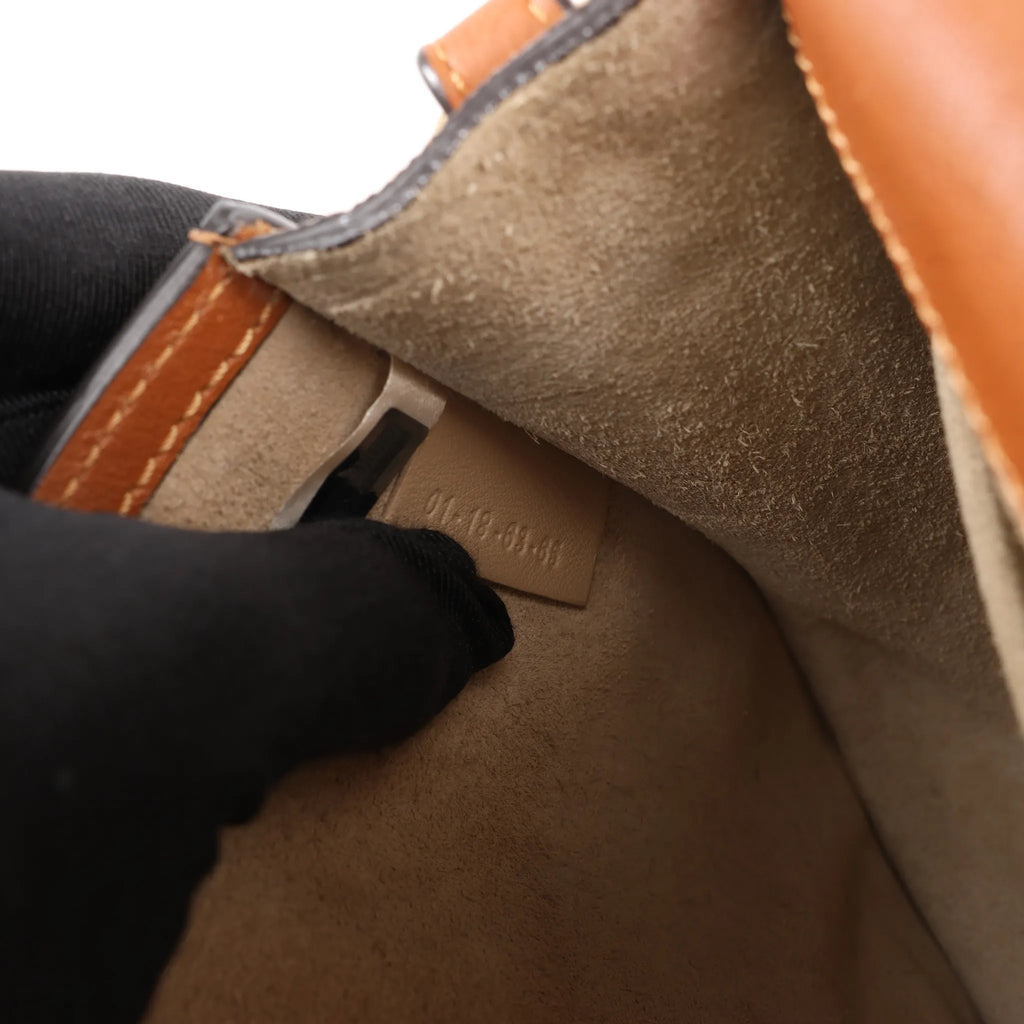 CHLOE Nile Leather Small 2Way Shoulder Bag in Brown