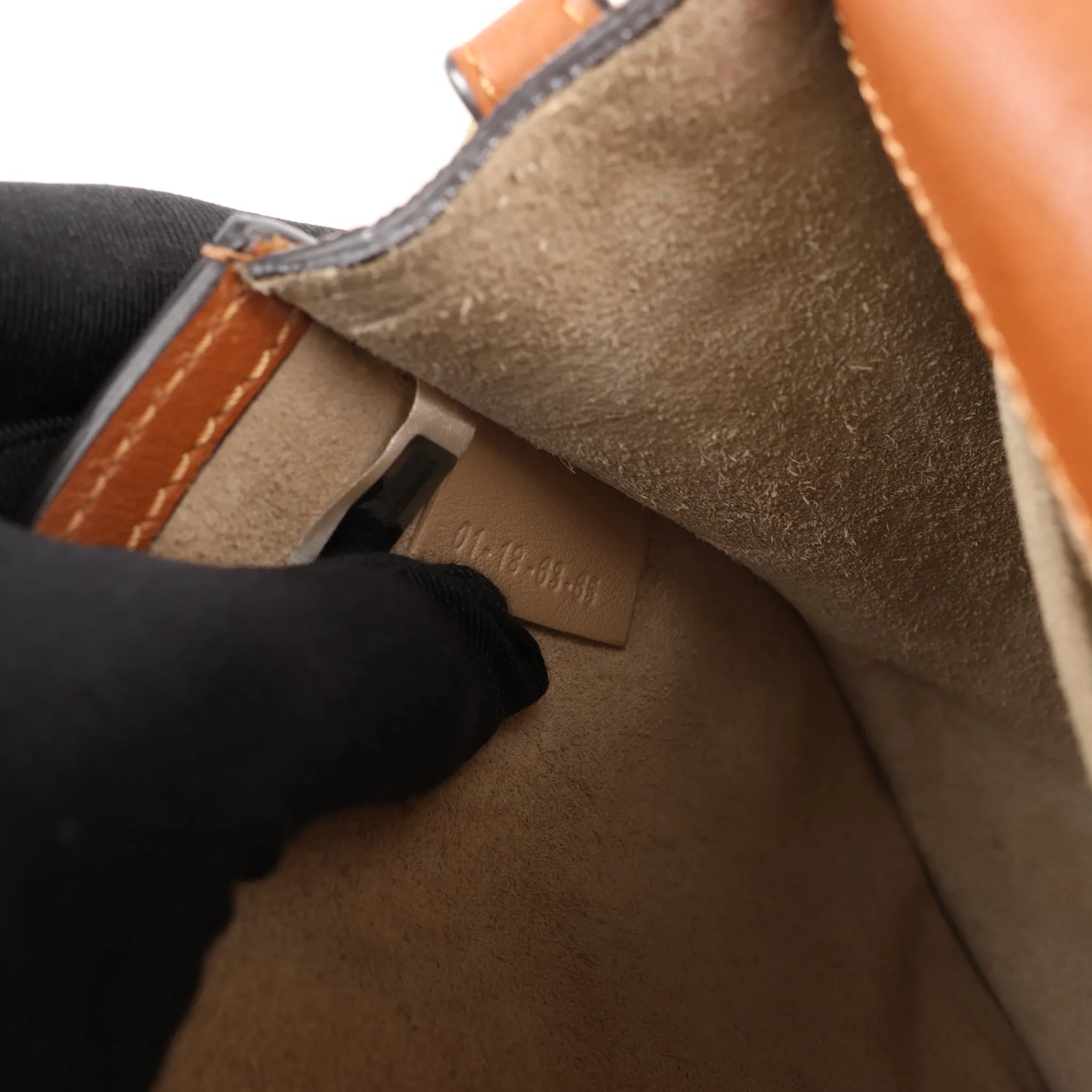 CHLOE Nile Leder kleine 2-Wege-Schultertasche in Braun