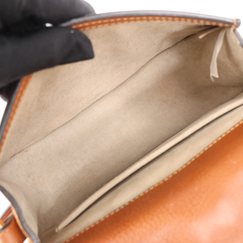 CHLOE Nile Leather Small 2Way Shoulder Bag in Brown