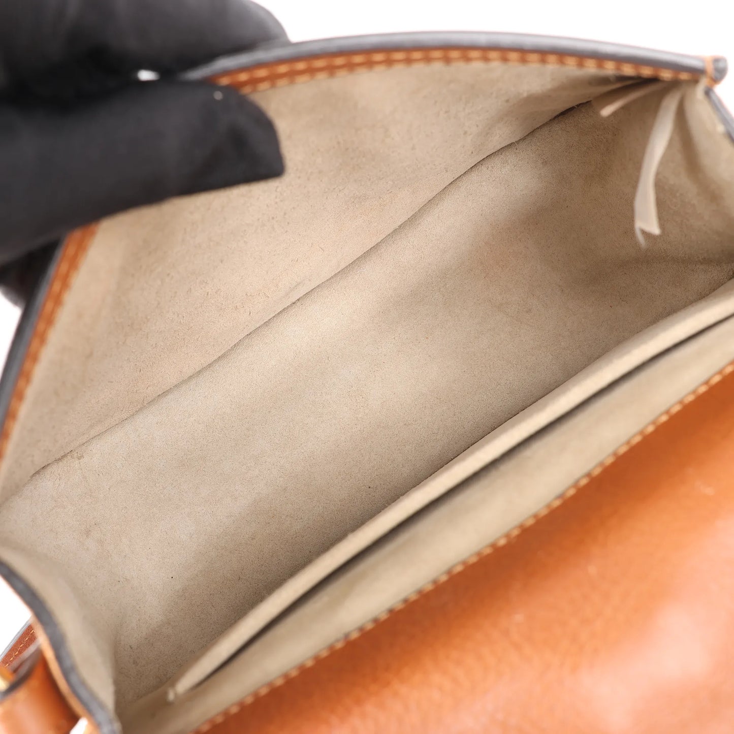 CHLOE Nile Leder kleine 2-Wege-Schultertasche in Braun