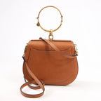 CHLOE Nile Leather Small 2Way Shoulder Bag in Brown