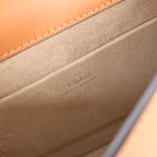 Bolso de mano Chloé Woody North South de lona y piel 2Way en beige y marrón