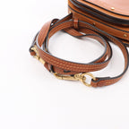 Bolso de mano Chloé Woody North South de lona y piel 2Way en beige y marrón
