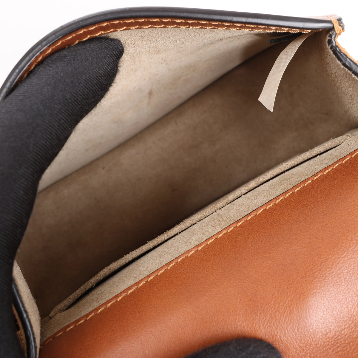 Chloe Nile Leather 2Way Handbag in Brown