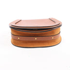Chloe Nile Leather 2Way Handbag in Brown