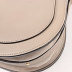 CHLOE Nile Leather Small 2Way Shoulder Bag in Beige