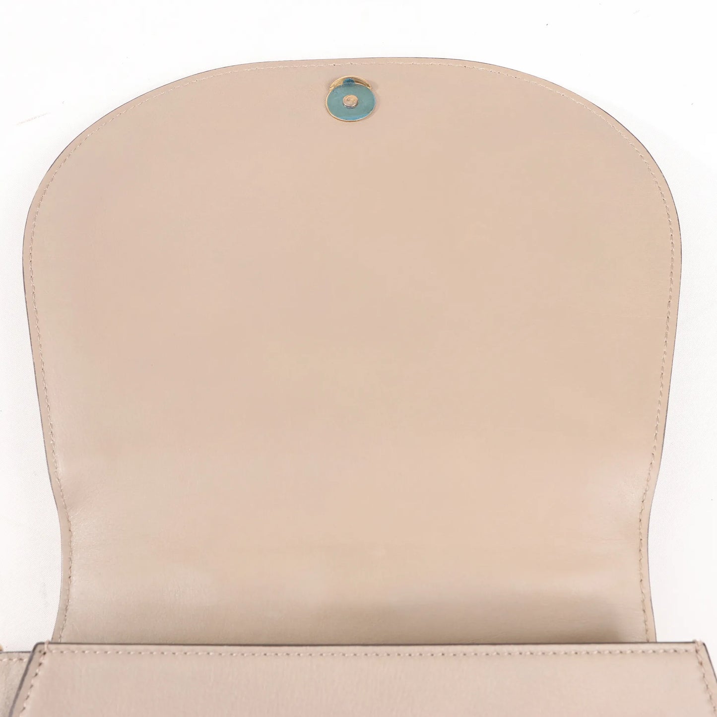 CHLOE Nile Leder, kleine 2-Wege-Schultertasche in Beige