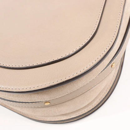 CHLOE Nile Leather Small 2Way Shoulder Bag in Beige