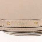 CHLOE Nile Leather Small 2Way Shoulder Bag in Beige