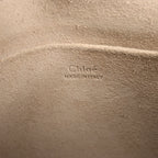 CHLOE Nile Leather Small 2Way Shoulder Bag in Beige