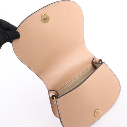 CHLOE Nile Bracelet Leather Small 2Way Shoulder Bag in Beige