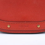 CHLOE Nile Bracelet Leather Small 2Way Shoulder Bag in Red