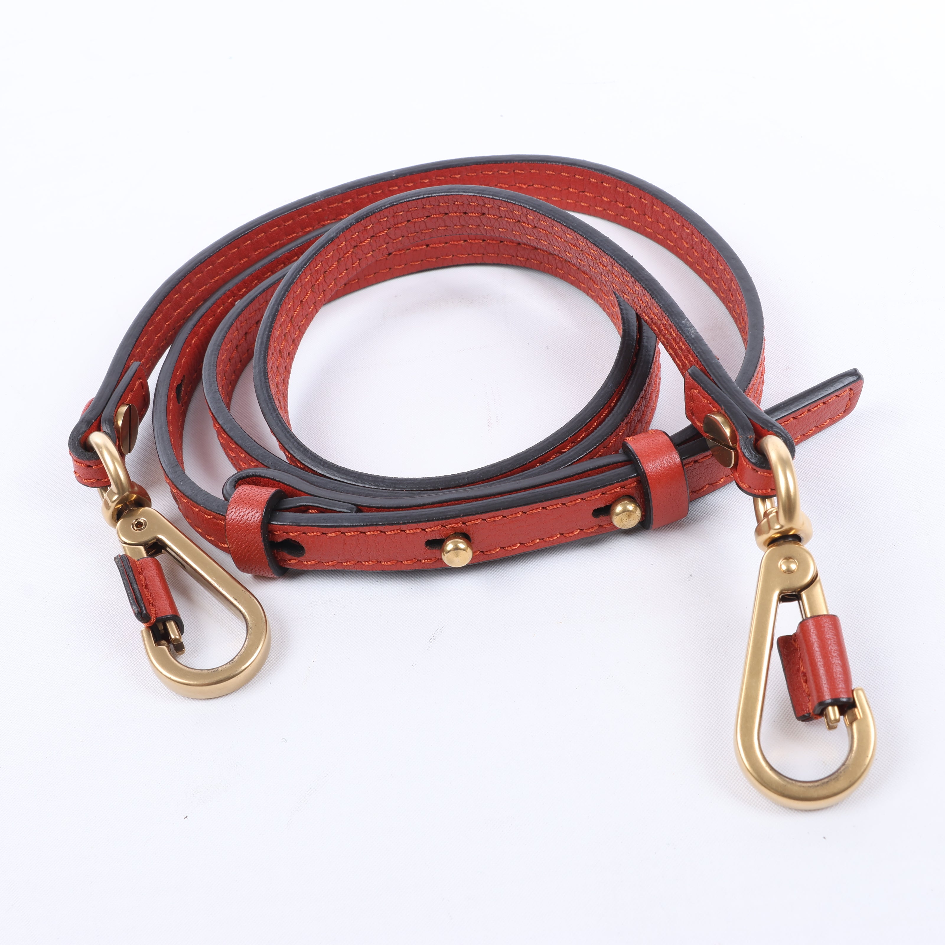 CHLOE Nile Bracelet Leather Small 2Way Shoulder Bag in Red