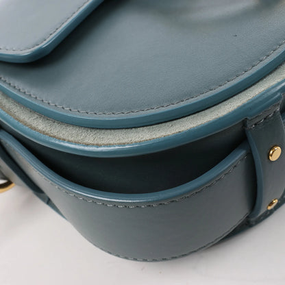 Chloe Tess Small Leather 2Way Handbag in Blue