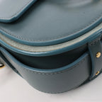 Chloe Tess Small Leather 2Way Handbag in Blue