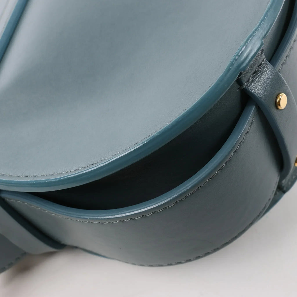 Chloe Tess Small Leather 2Way Handbag in Blue