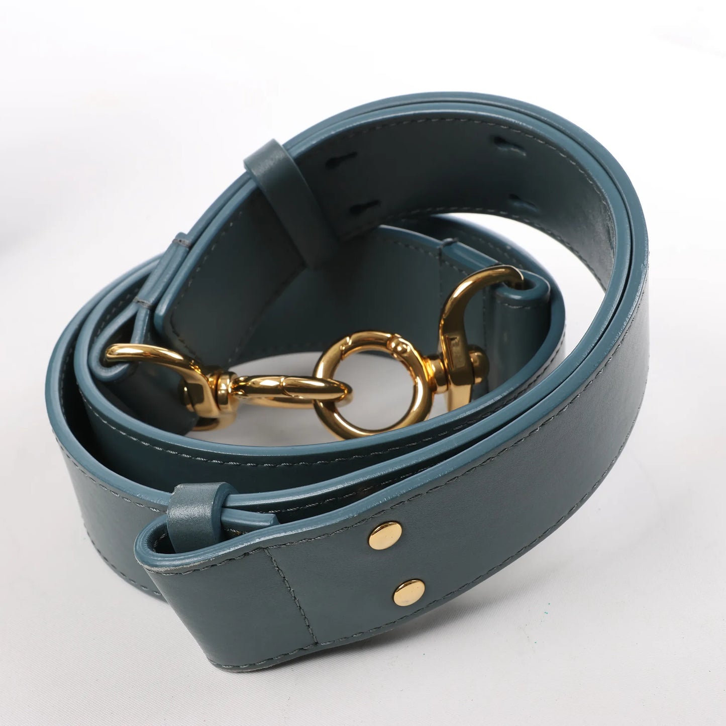 Chloe Tess Small Leather 2Way Handbag in Blue