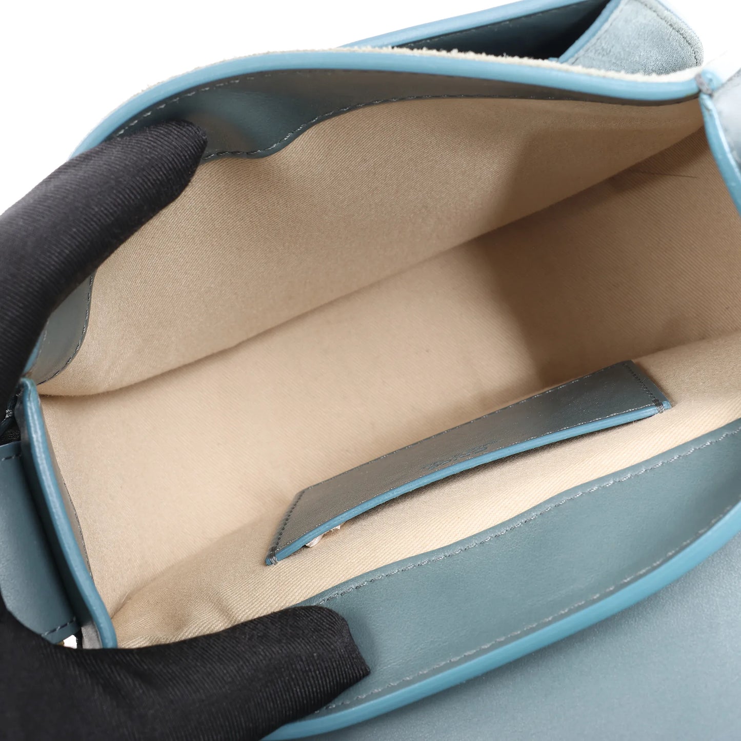 Chloe Tess Small Leather 2Way Handbag in Blue