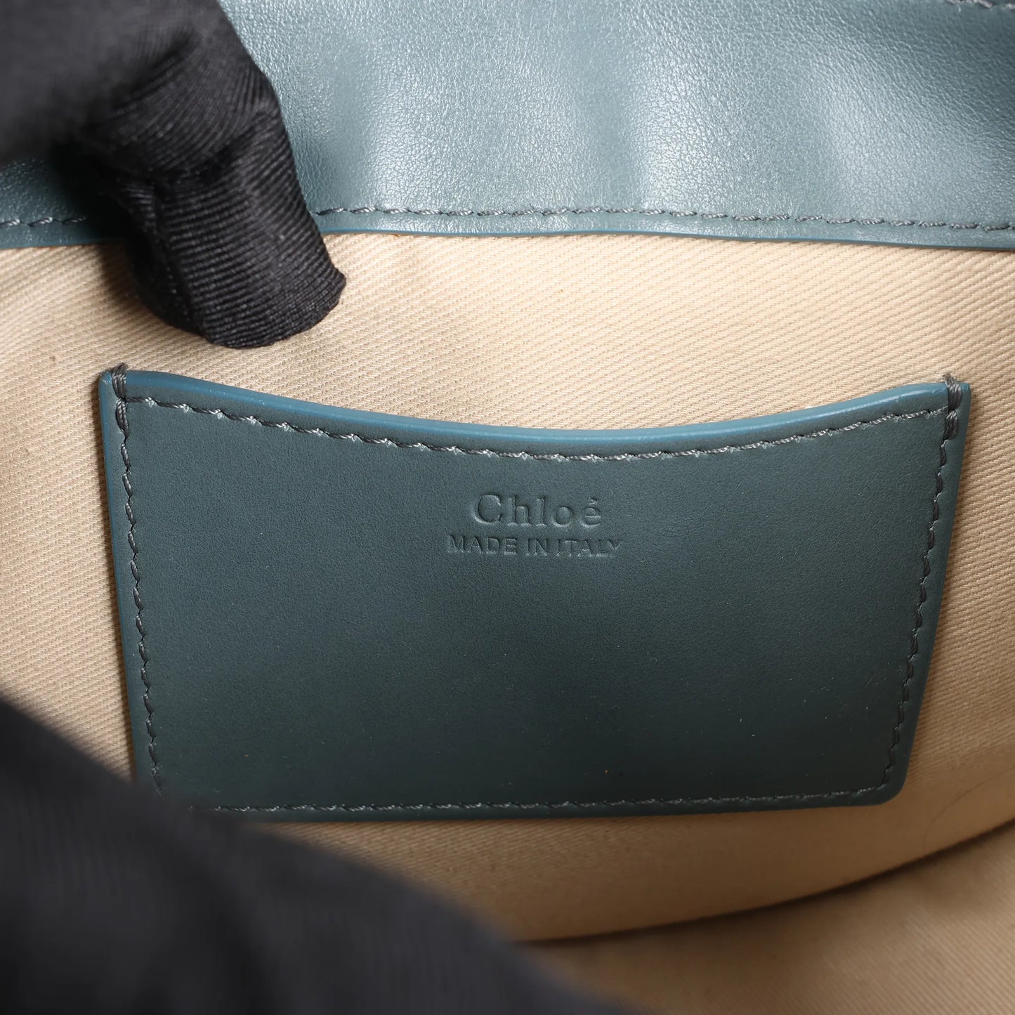 Chloe Tess Small Leather 2Way Handbag in Blue