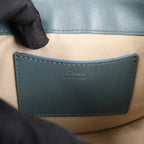 Chloe Tess Small Leather 2Way Handbag in Blue