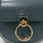 Chloe Tess Small Leather 2Way Handbag in Blue