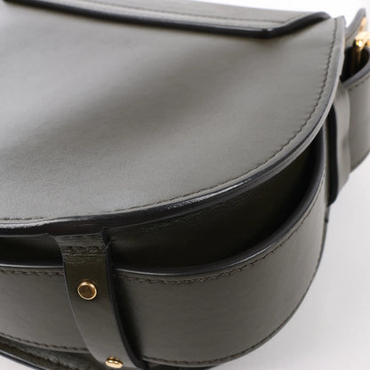 Chloe Tess Small Leather 2Way Handbag in Green