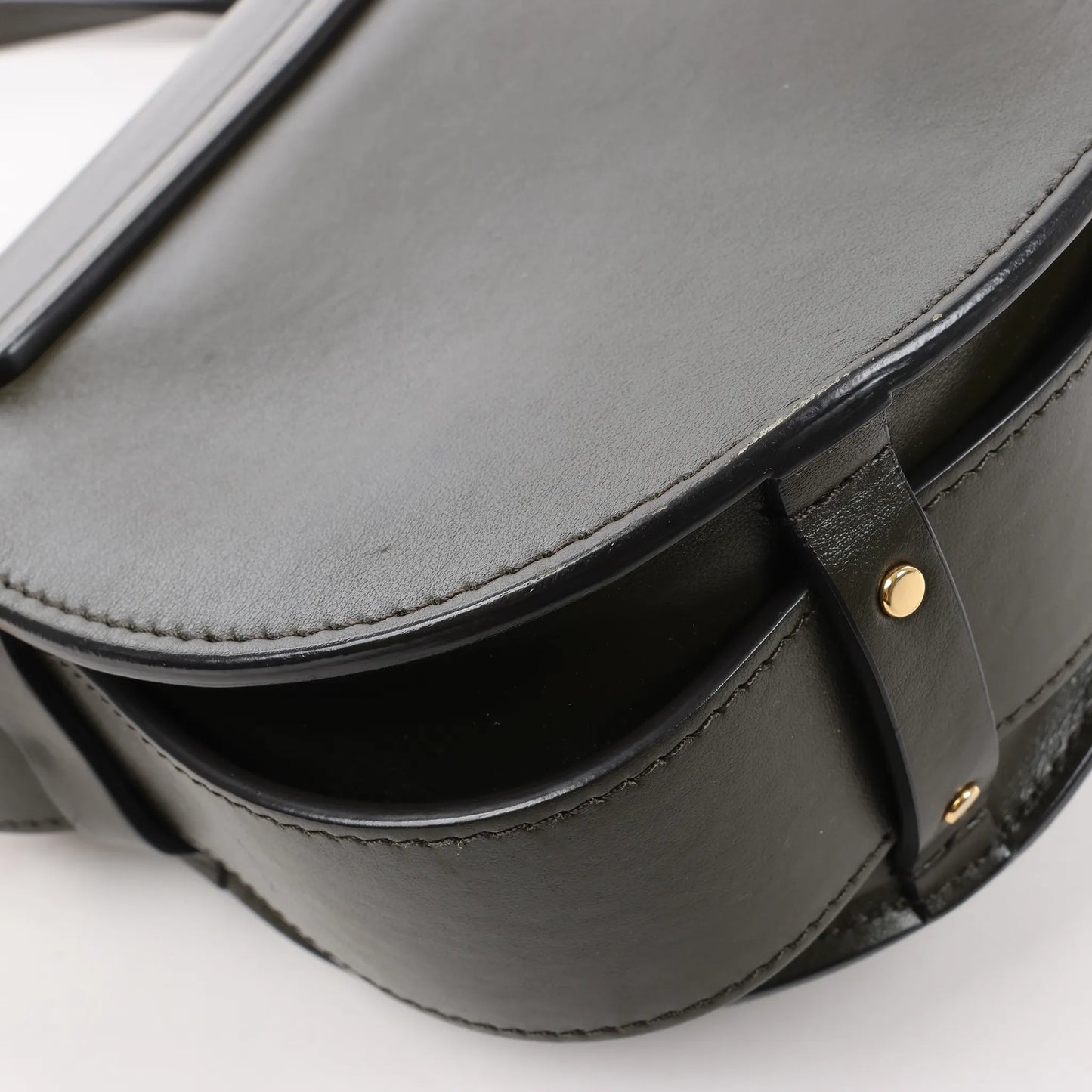 Chloe Tess Small Leather 2Way Handbag in Green