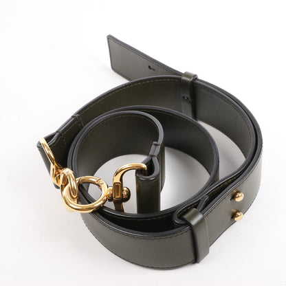 Chloe Tess Small Leather 2Way Handbag in Green