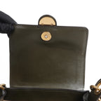 Chloe Tess Small Leather 2Way Handbag in Green