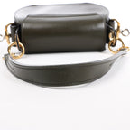 Chloe Tess Small Leather 2Way Handbag in Green