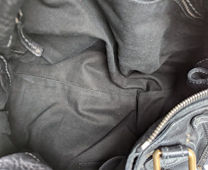 Chloe Paddington Large Leather Handbag in Black