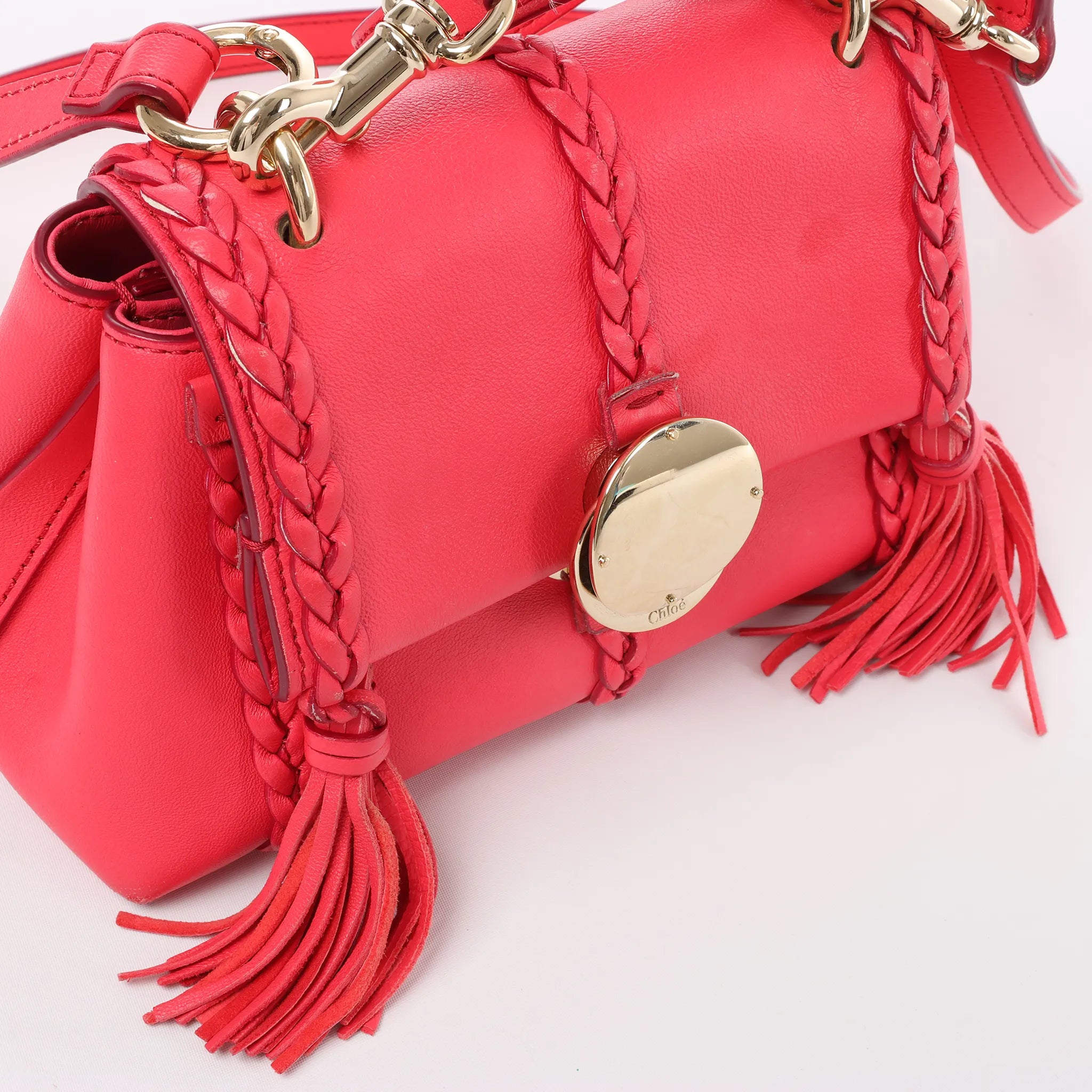 Chloe Penelope Leather 2Way Handbag in Pink