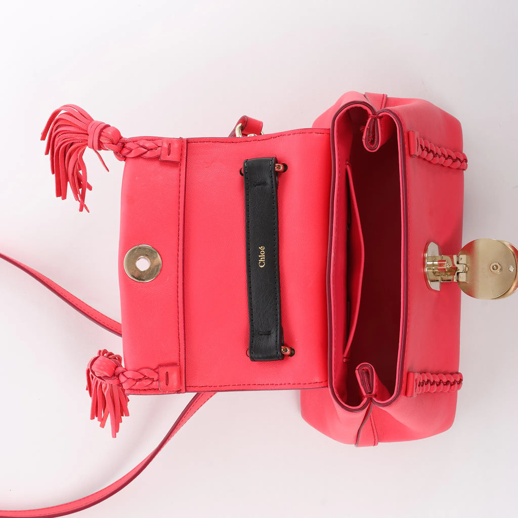 Chloe Penelope Leather 2Way Handbag in Pink