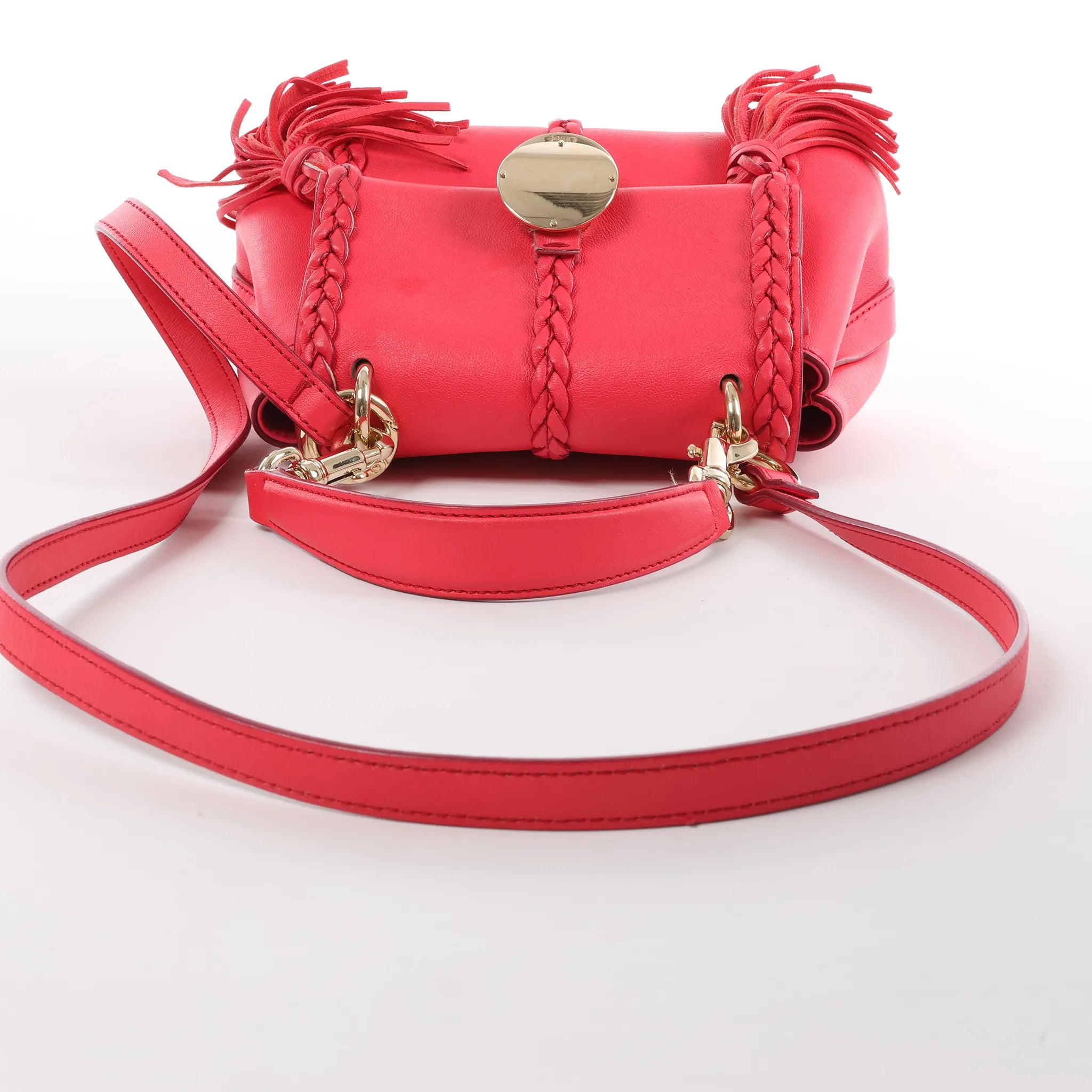 Chloe Penelope Leather 2Way Handbag in Pink