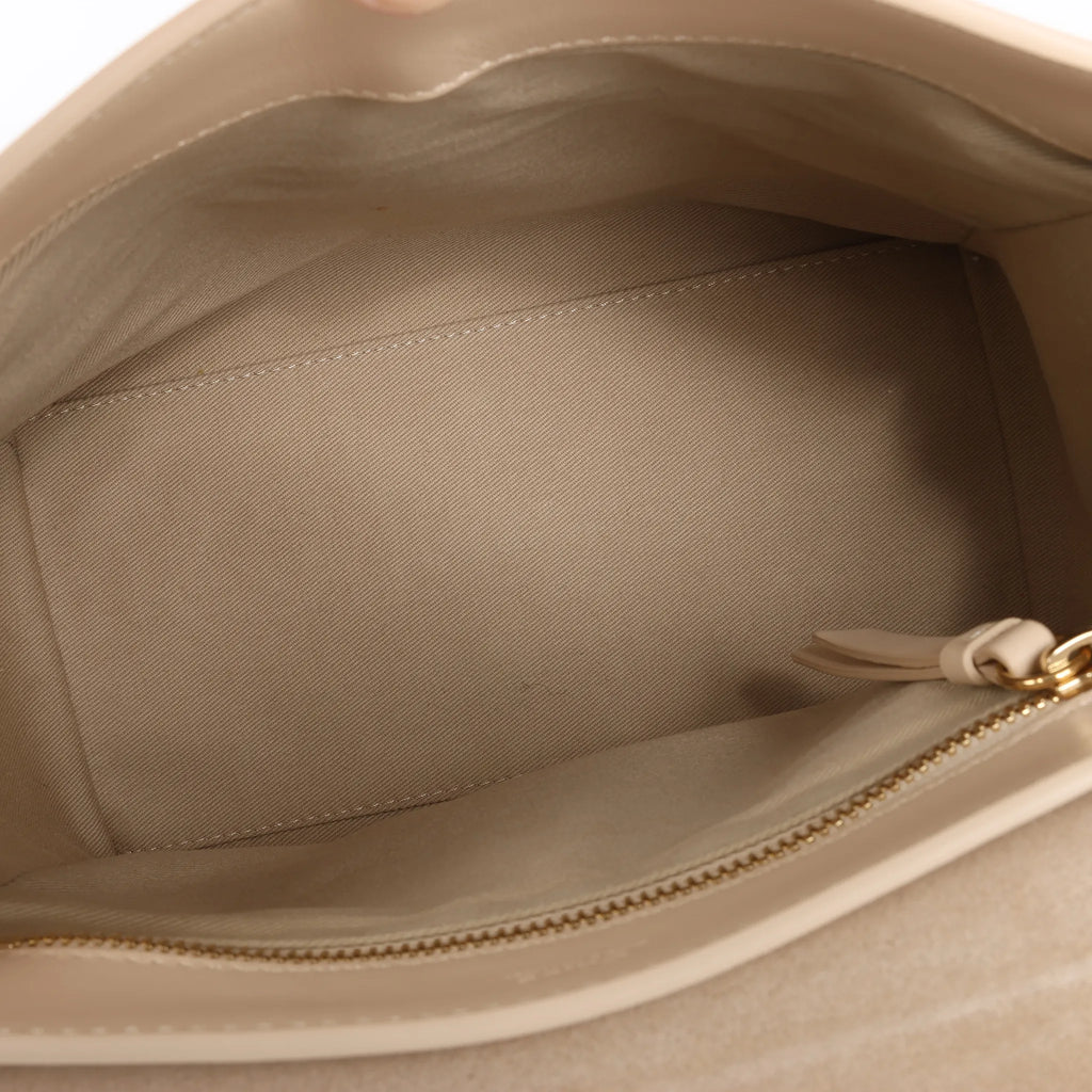 Chloe Tess Day Leather 2Way Handbag in Beige
