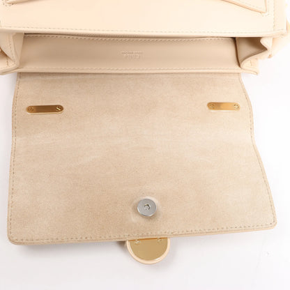 Chloe Tess Day Leather 2Way Handbag in Beige