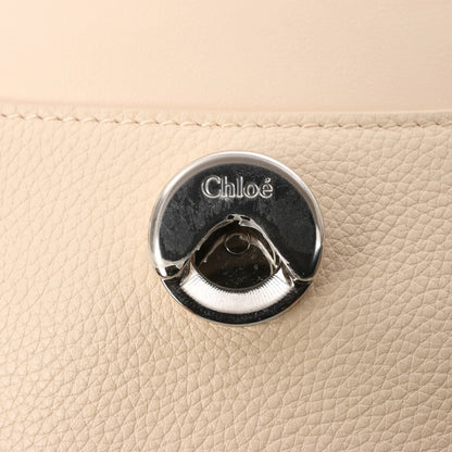 Chloe Tess Day Leather 2Way Handbag in Beige
