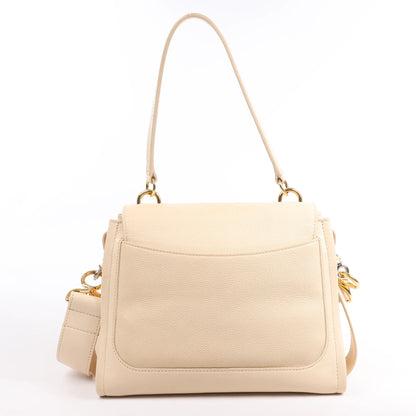 Chloe Tess Day Leather 2Way Handbag in Beige
